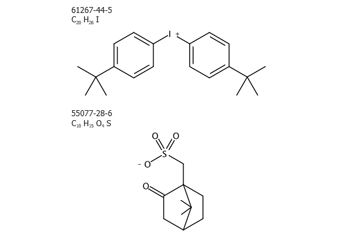 Iodonium,bis[4-​(1,​1-​dimethylethyl)​phenyl]​-​,7,​7-​dimethyl-​2-​oxobicyclo[2.2.1]​heptane-​1-​methanesulfonate